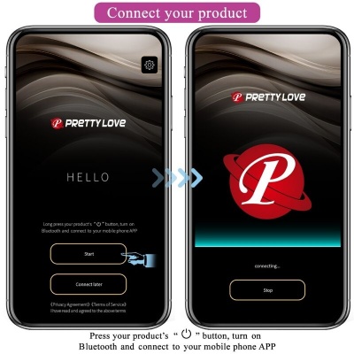 Pretty Love Nymph Purple Vibrating Egg App Controlled - image 12