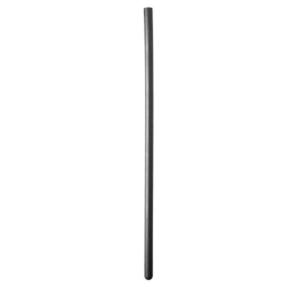 All Black 8mm Silicone Urethral Probe 24cm