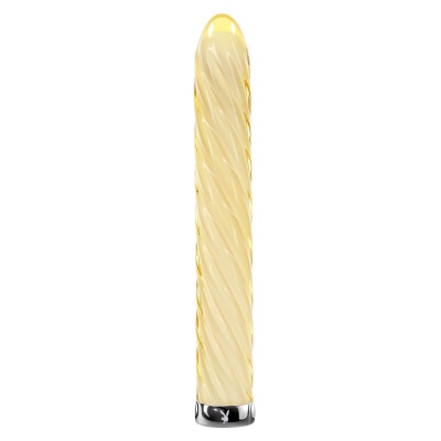 Playboy - Twist of Fate Glazen Dildo Foto van Playboy - Twist of Fate Glazen Dildo