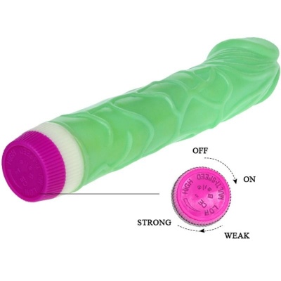 Baile Waves of Pleasure Green Vibrator 23CM - image 5