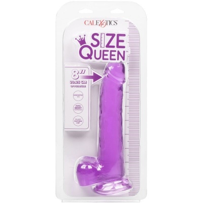 Calexotics Size Queen Dildo Purple 20.3cm - image 7