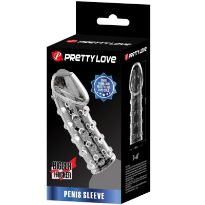 Pretty Love Tight Volumizing Penis Sleeve Transparent - image 8