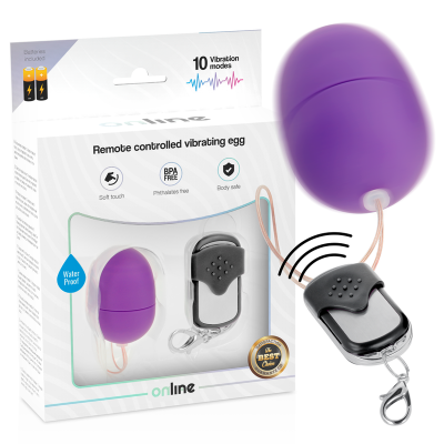 Online Remote Control Vibrating Egg S Purple - image 2