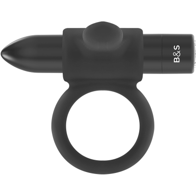 Black&Silver Cameron Rechargeable Ring, Black - image 3