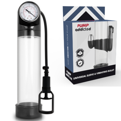 Pump Addicted RX9 Transparent Vibrator Pump Addicted RX9 Transparent Vibrator