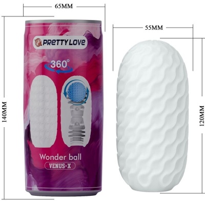 Pretty Love Venus X Masturbator Model 3 White - image 6