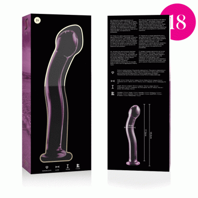 Nebula Series Model 18 Pink Glass Dildo 18.5cm - image 4