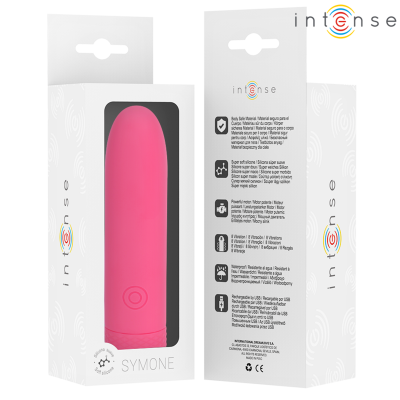 Intense Symone USB Rechargeable Vibrating Bullet Pink - image 7