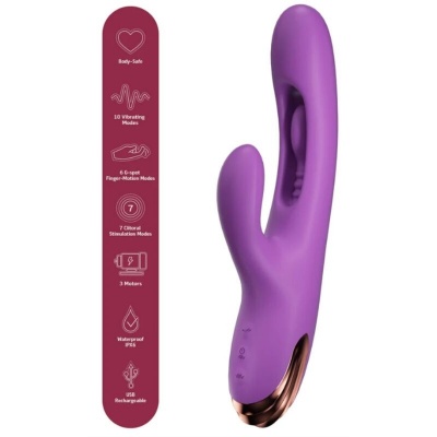 She.E.O G-Spot Rabbit Vibrator Purple - image 2