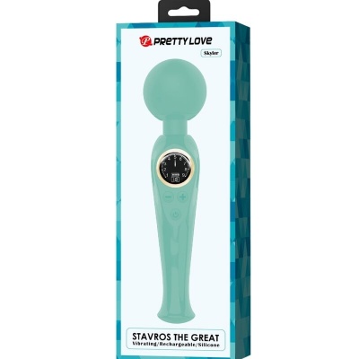 Pretty Love Skyler Wand Vibrator Green - image 8