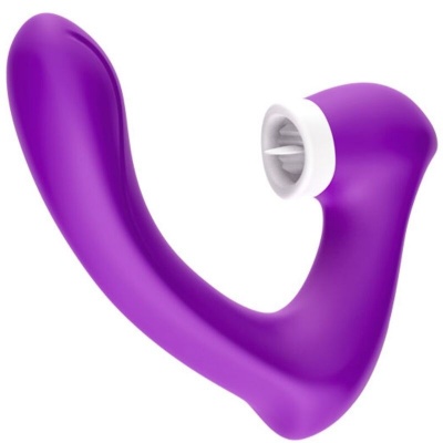 Armony Secretkiss Curved Clitoral Stimulator Purple