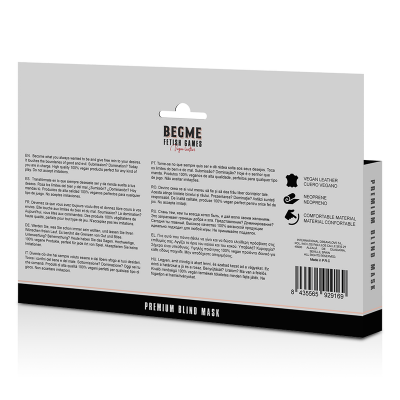Begme Red Premium Blind Mask Neoprene - image 6