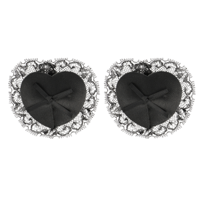 Coquette Chic Desire Nipple Covers Lace Black - image 3