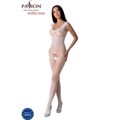 Passion BS098 Bodystocking White One Size - image 3