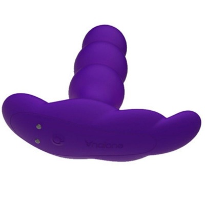 Nalone Pearl Anal Vibrator, Remote Control, Lilac - image 2