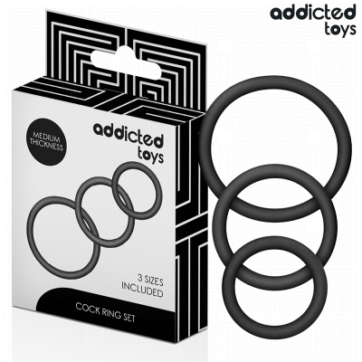 Addicted Toys Silicone Rings Model 2 Set - image 2