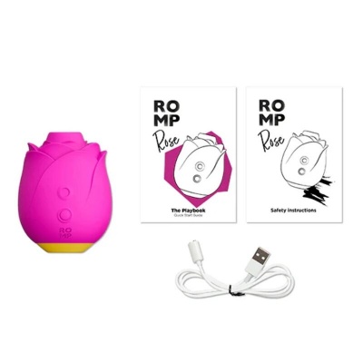 Romp Rose 2.0 Clitoral Suction Pink - image 6