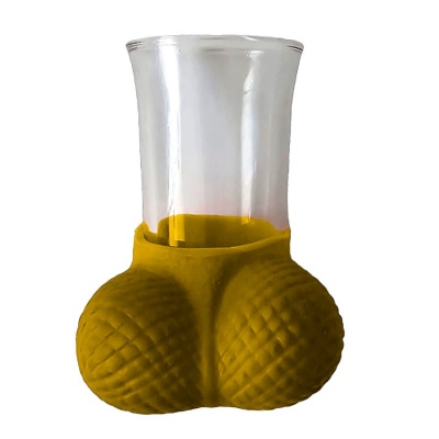 Metallic Gold Shot Glass Metallic Gold Shot Glass