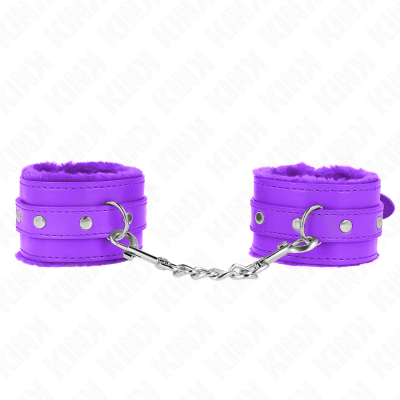 Kink Premium Fur Lined Restraints, Purple - image 2