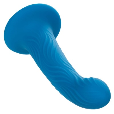 CalExotics Wave Rider Ripple Anal Plug Blue - image 6