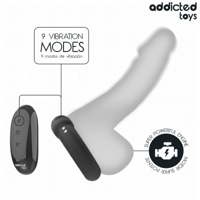 Addicted Toys Heating Effect Vibrating Cock Ring - image 5