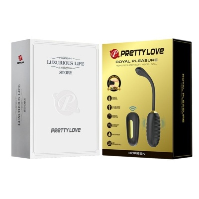 Pretty Love Doreen Black Vibrating Egg Wireless Remote Control - image 12