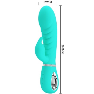 Pretty Love Prescott Multifunction G-Spot Vibrator Aqua Green - image 5