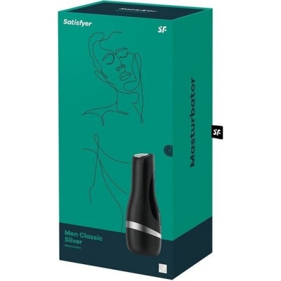 Satisfyer Men Classic Masturbator Silver - image 2