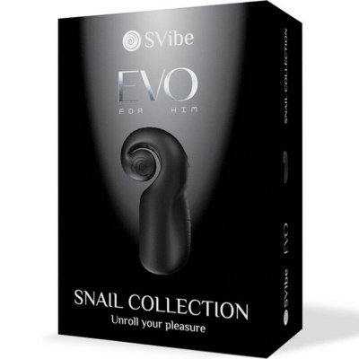 Snail Vibe Evo For Him Masturbator Slide Roll Black - image 7