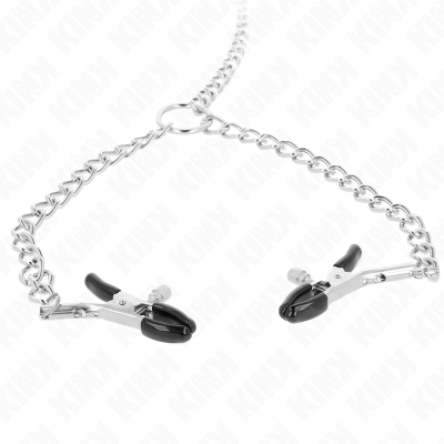 KINK - 4 Chain Nipple Clamps 32 Cm With Little Chains 14 Cm - image 3