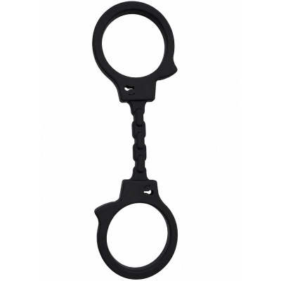 DIVERTY SEX Diablo Picante - Silicone Handcuffs Black - image 1