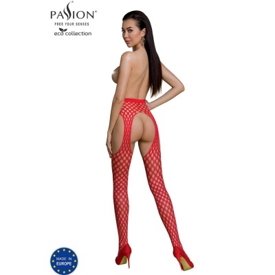PASSION Bodystocking ECO COLLECTION BODYSTOCKING ECO S003 RED - image 2