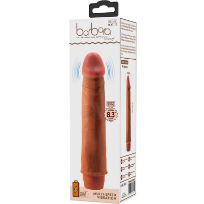 Baile Dwarf Realistic Vibrator 21 CM Mulatto - image 6