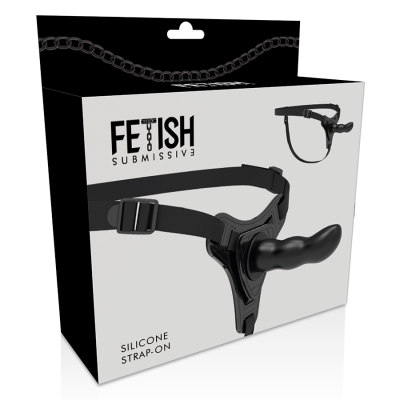 Fetish Submissive Harness Black G-Spot 16 CM - image 5