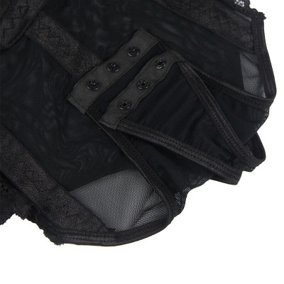 Subblime Teddy with Garter Strap Detail Black S/M - image 10
