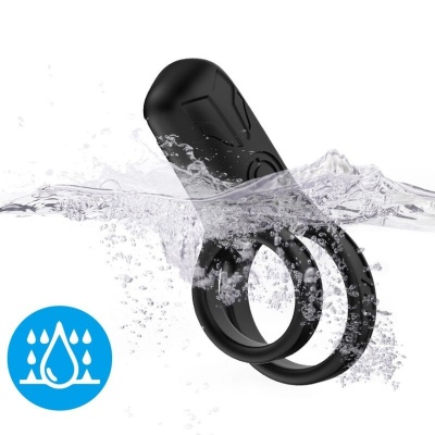 Armony Double Ring Vibrator Black - image 3