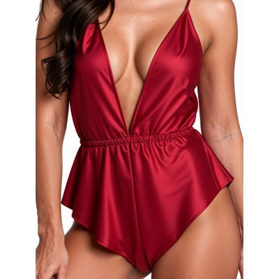 Passion Sensie Body Burgundy L/Xl - image 2