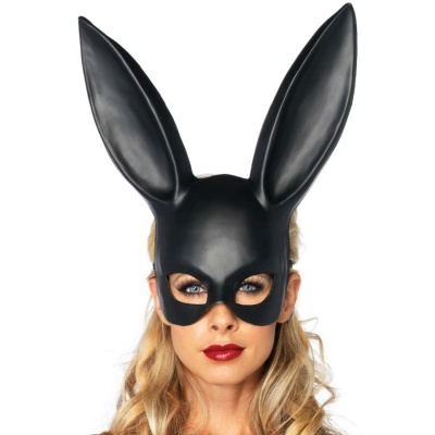 Leg Avenue Masquerade Rabbit Mask Black Leg Avenue Masquerade Rabbit Mask Black