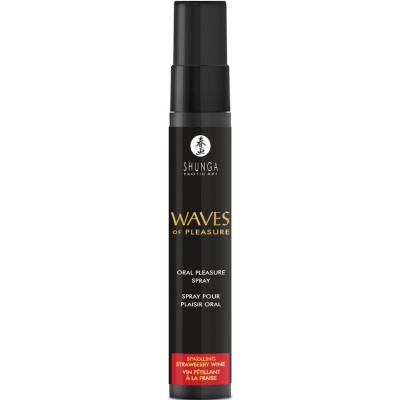 Shunga Waves Pleasure Spray Strawberry 20ml - image 2