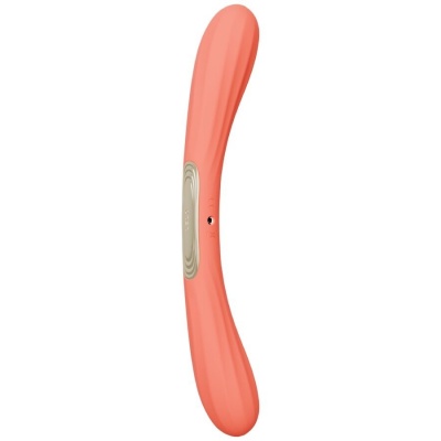 LELO Boomerang Double-Ended Vibrator Coral Red