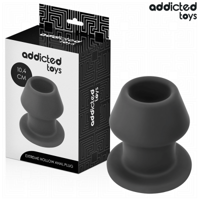 Addicted Toys Extreme Hollow Anal Plug L 10.4CM - image 1