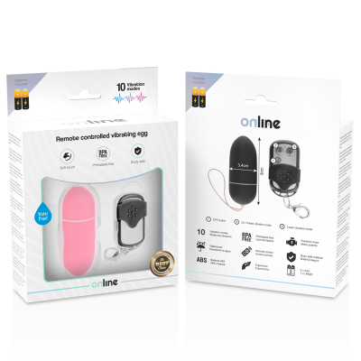 Online Remote Control Vibrating Egg L Pink - image 5