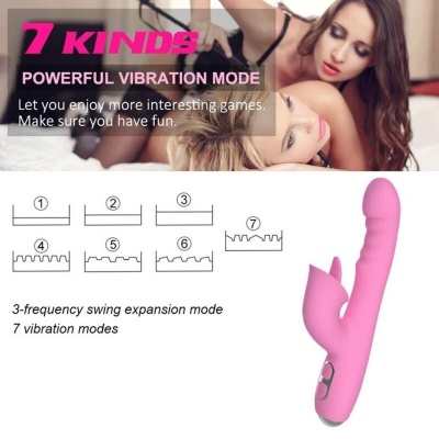 Nalone T-May Rabbit Vibrator - Pink - image 11