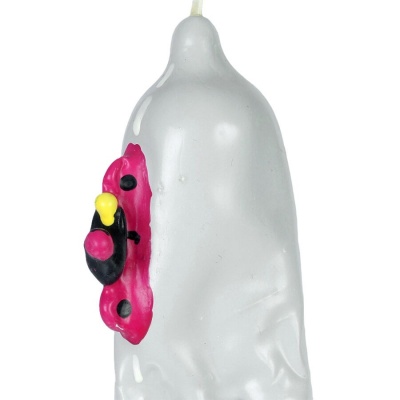 Condomerie Handpainted Novelty Motorbike XL