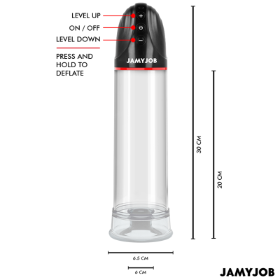 Jamyjob Xpand Automatic Pump, 3 Suction Levels, Grey - image 3