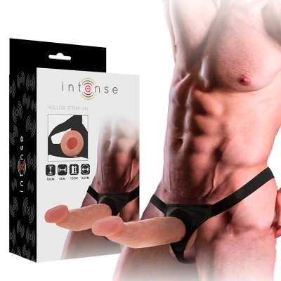 Intense Hollow Harness with Dildo 18cm x 3.5cm