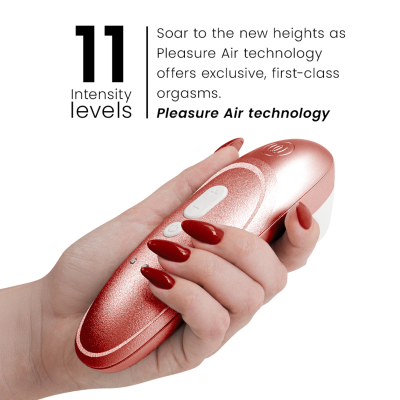 Womanizer Pro Clitoral Stimulator - Burgundy - image 5