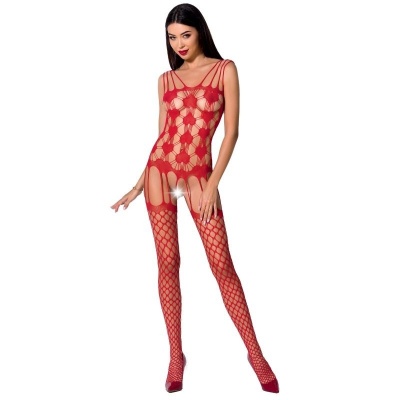 Passion BS067 Red Fishnet Bodystocking One Size Passion BS067 Red Fishnet Bodystocking One Size