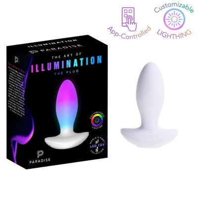 Foto van Paradise Pleasure Products - Illumination The Plug - Wit