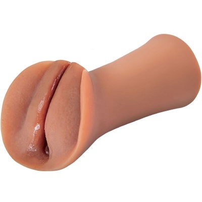 Pipedreams Fetish Fantasy Slippery Slit Stroker Caramel - image 1